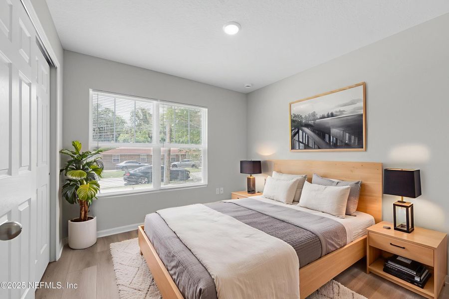 Furnished interior view inside a new home in , Jacksonville (Image 10). Furnished interior view inside a new home in , Jacksonville (Image 10).