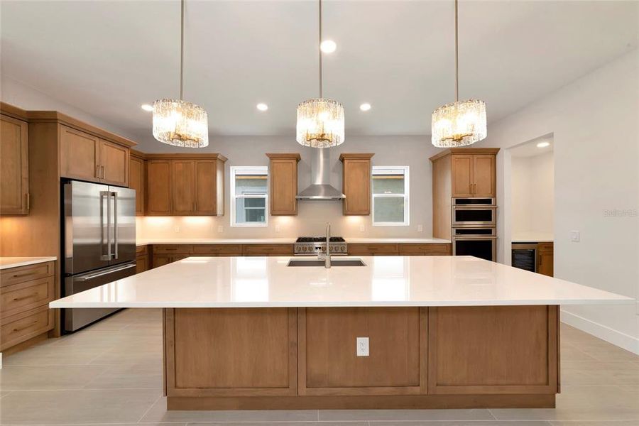 Furnished interior view inside a new home in , Sarasota (Image 20).