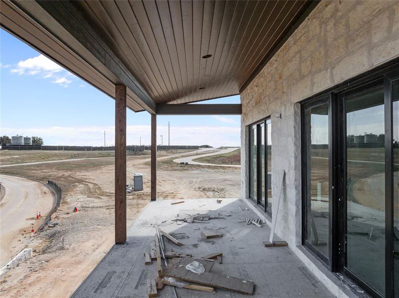 In-progress construction of a new home in , Iredell, TX (Image 3).