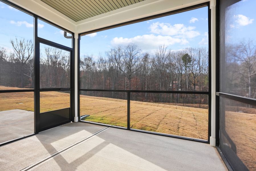 Exterior details and patio area of a home in Forest Creek, Waxhaw (Image 3).