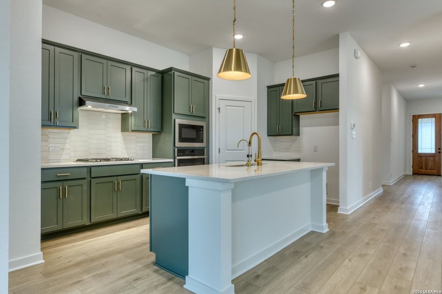Furnished interior view inside a new home in Arcadia Ridge, San Antonio (Image 5). Furnished interior view inside a new home in Arcadia Ridge, San Antonio (Image 5).
