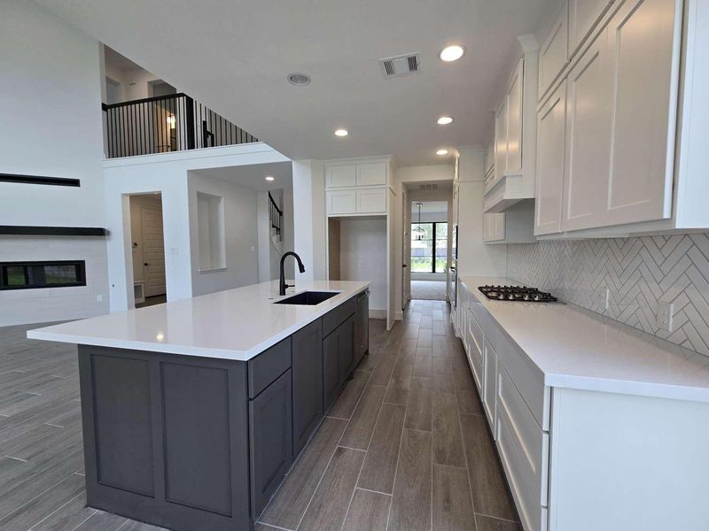 Furnished interior view inside a new home in , Richmond (Image 10).