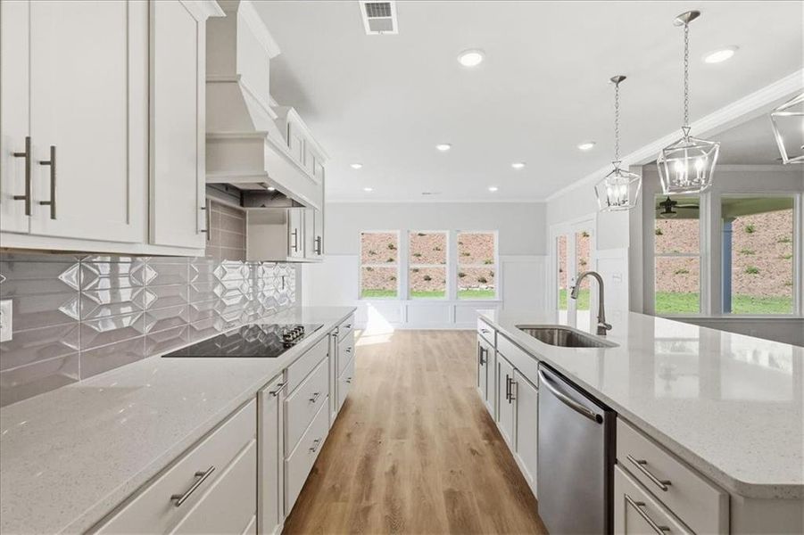Furnished interior view inside a new home in Bradley Gin, Monroe (Image 12).