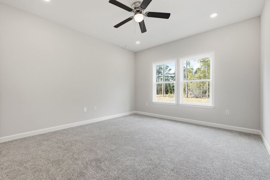 Spacious, unfurnished interior of a new home in Southern Charm, Crestview (Image 36).