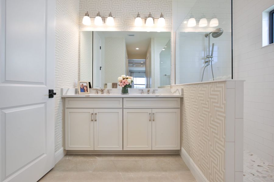 Furnished interior view inside a new home in Palm Grove, Lakewood Ranch (Image 15).