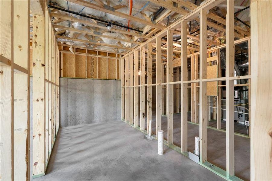 In-progress construction of a new home in Malone's Pond, Ball Ground, GA (Image 23).