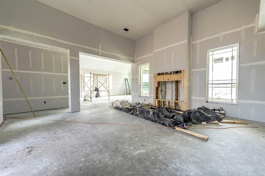 In-progress construction of a new home in , Needville, TX (Image 8).