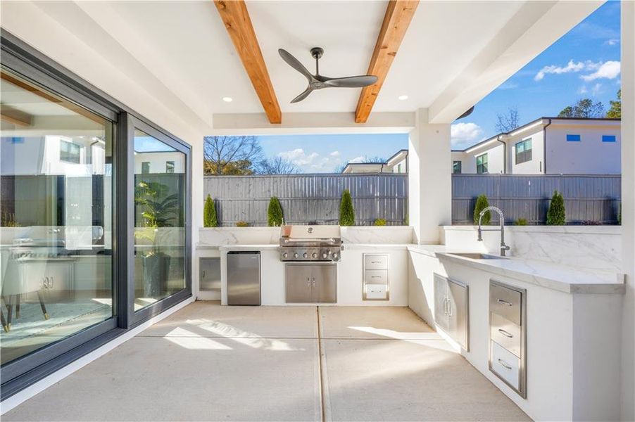 Exterior details and patio area of a home in , Lawrenceville (Image 3).