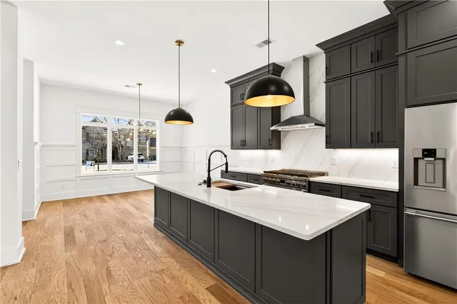 Furnished interior view inside a new home in , Clarkston (Image 6).