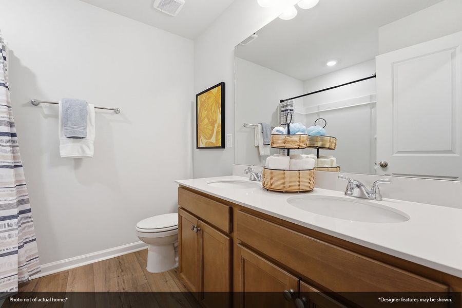 Furnished interior view inside a new home in Winston Ridge, Youngsville (Image 11).