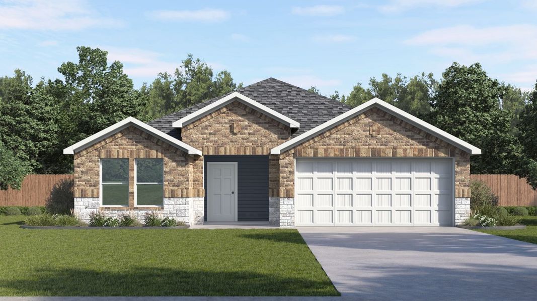 Representative exterior photo of a completed home built from the Denton by D.R. Horton in Sun N Lake, Sebring, FL (Image 16).