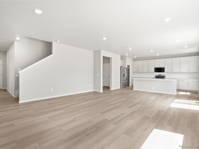 Spacious, unfurnished interior of a new home in Poudre Heights: The Alpine Collection, Windsor (Image 25).