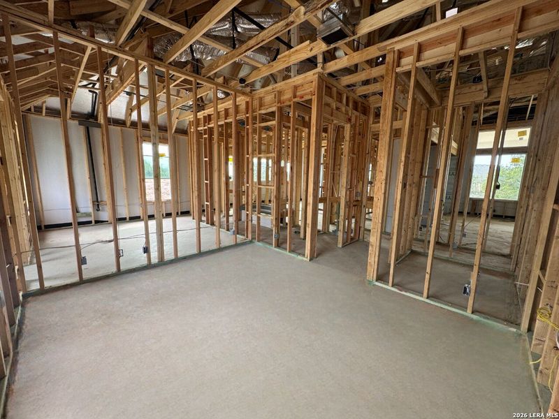 In-progress construction of a new home in Waldsanger, New Braunfels, TX (Image 13).