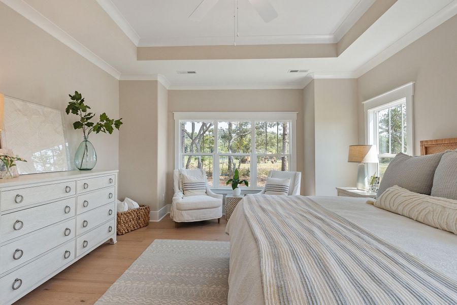 Furnished interior view inside a new home in Osprey Landing, Southport (Image 27).