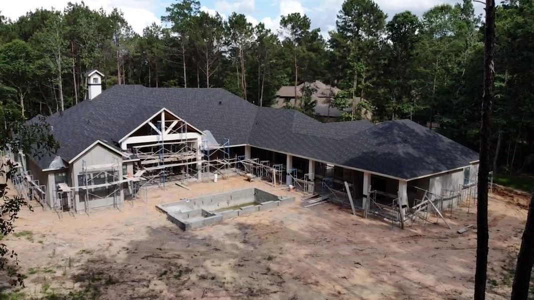 In-progress construction of a new home in , Montgomery, TX (Image 3). In-progress construction of a new home in , Montgomery, TX (Image 3).