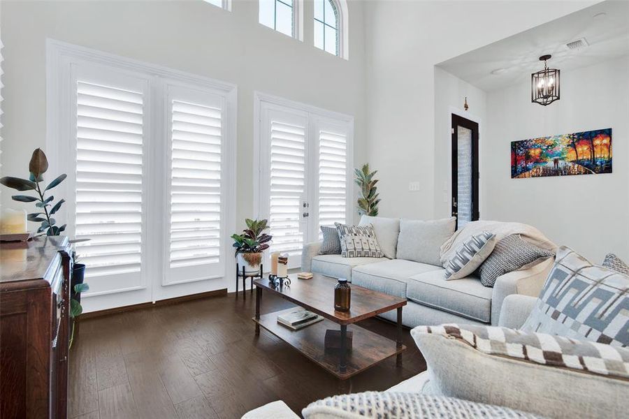 Furnished interior view inside a new home in , Sherman (Image 22).