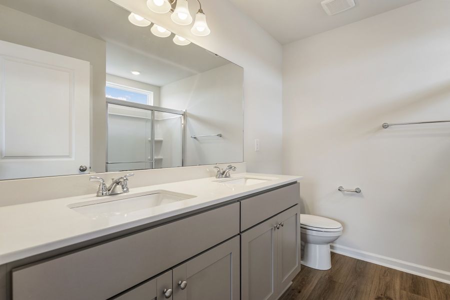 Furnished interior view inside a new home in Wingate, Inman (Image 9). Furnished interior view inside a new home in Wingate, Inman (Image 9).