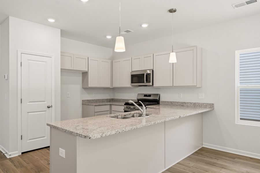 Furnished interior view inside a new home in Braxton Place, Moore (Image 7).