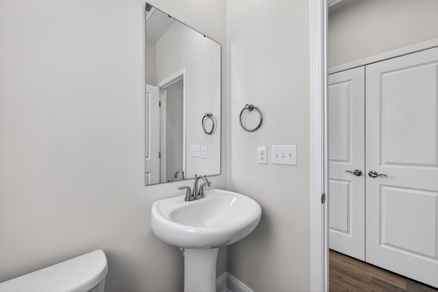 Furnished interior view inside a new home in Archer Row, Charlotte (Image 15). Furnished interior view inside a new home in Archer Row, Charlotte (Image 15).