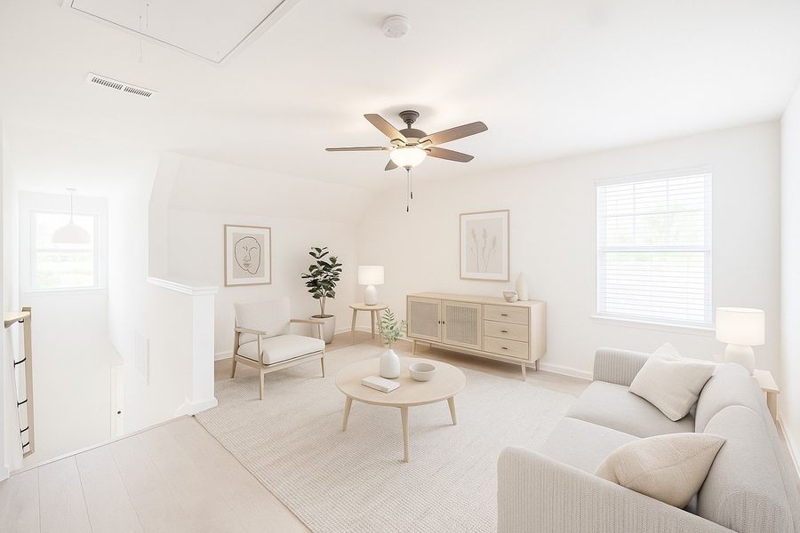 Furnished interior view inside a new home in Park Place, Shelbyville (Image 16).