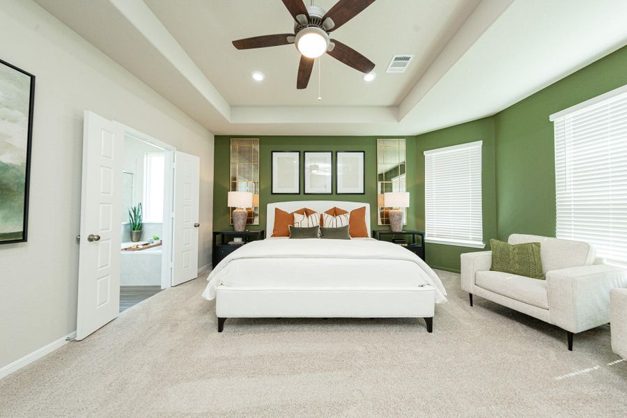 Furnished interior view inside a new home in River Ranch, Dayton (Image 11). Furnished interior view inside a new home in River Ranch, Dayton (Image 11).