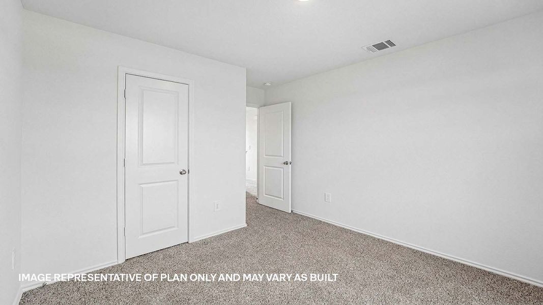 Representative unfurnished interior of a home built from the The Opal by D.R. Horton in Prairie Lakes, Buda (Image 29). Representative unfurnished interior of a home built from the The Opal by D.R. Horton in Prairie Lakes, Buda (Image 29).