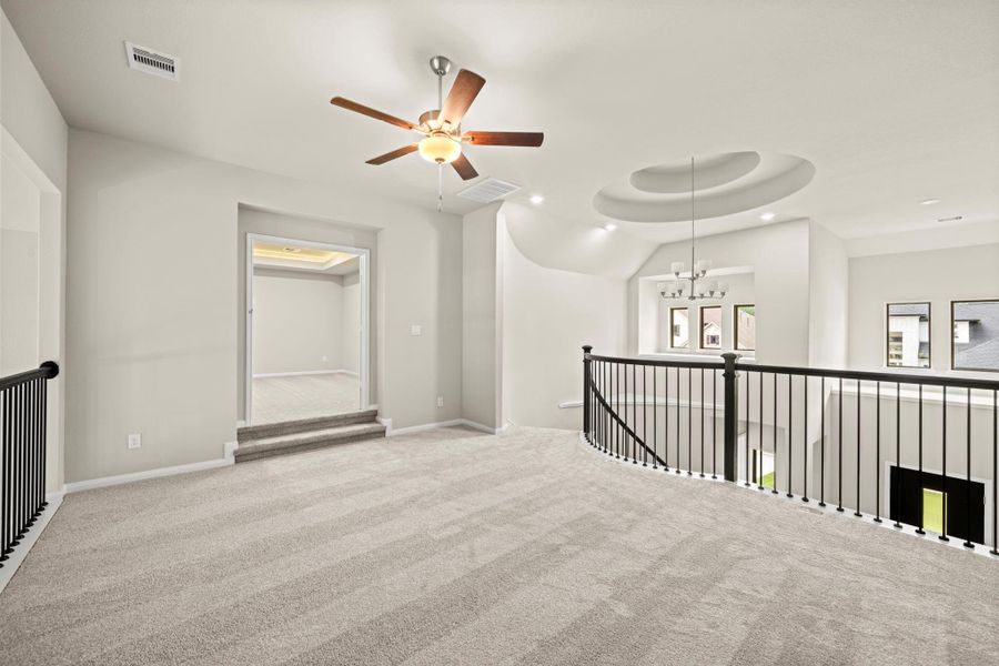 Spacious, unfurnished interior of a new home in The Highlands, Porter (Image 24).