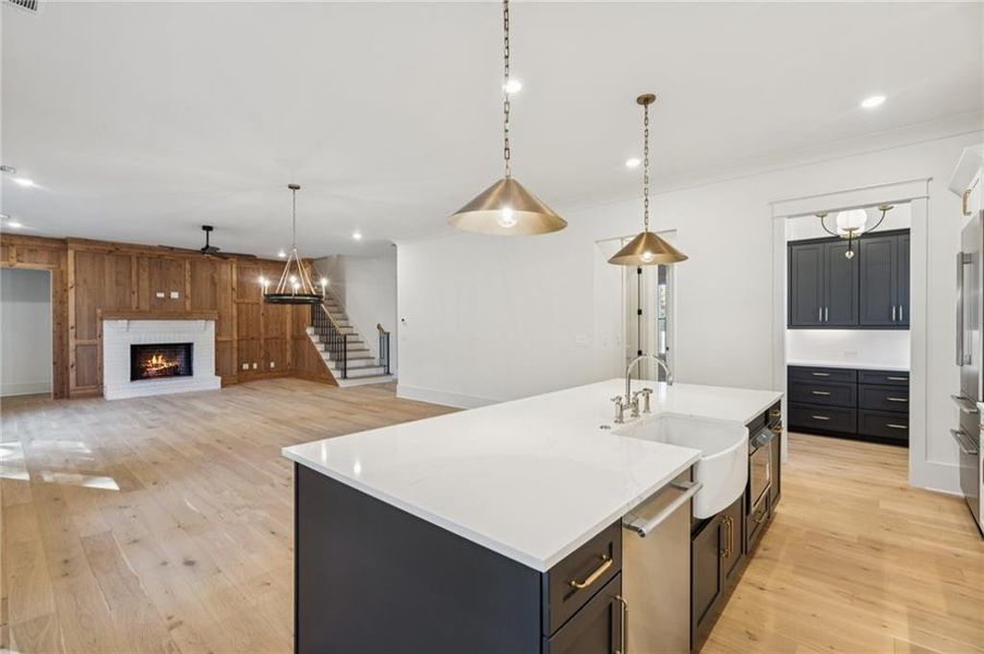 Furnished interior view inside a new home in , Cumming (Image 32).