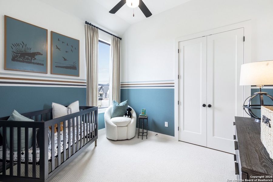 Furnished interior view inside a new home in Davis Ranch: 50ft. lots, San Antonio (Image 16).