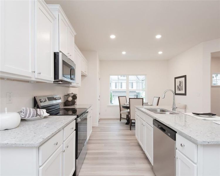 Furnished interior view inside a new home in , Conyers (Image 3).