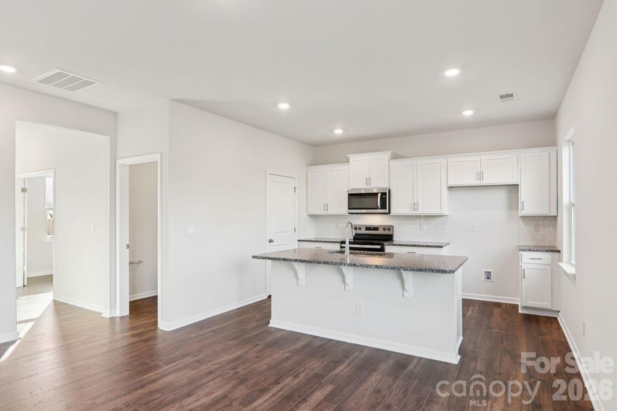 Furnished interior view inside a new home in Rydele Heights, Asheville (Image 6).