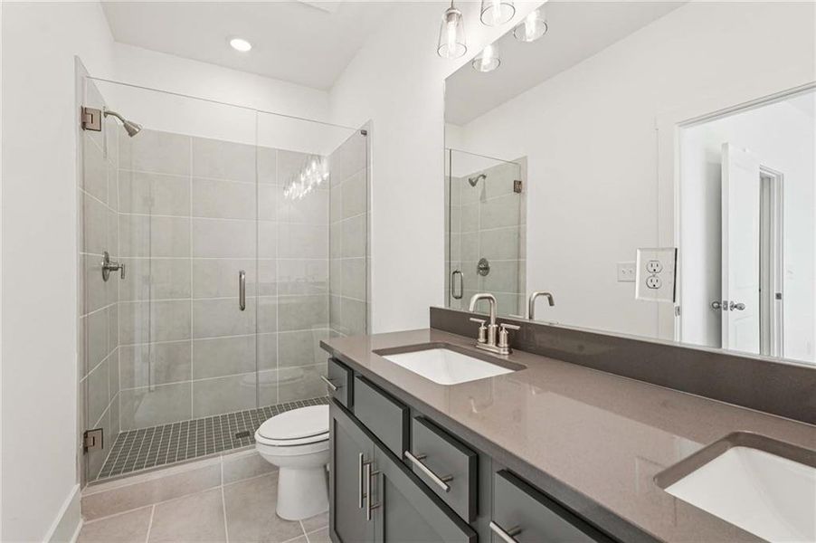 Furnished interior view inside a new home in Park Vue, Atlanta (Image 13). Furnished interior view inside a new home in Park Vue, Atlanta (Image 13).