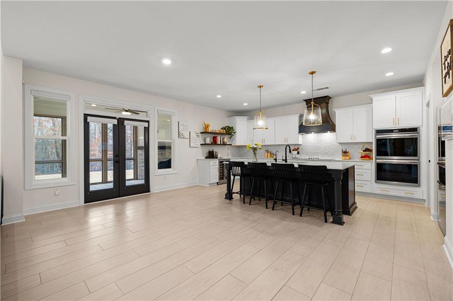 Furnished interior view inside a new home in , Winston (Image 51).