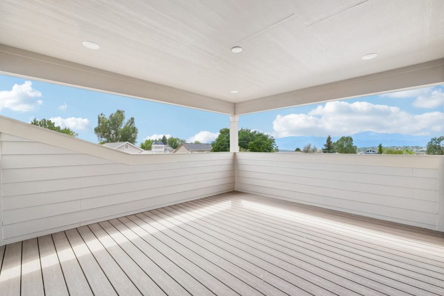 Exterior details and patio area of a home in Pony Park, Colorado Springs (Image 22). Exterior details and patio area of a home in Pony Park, Colorado Springs (Image 22).