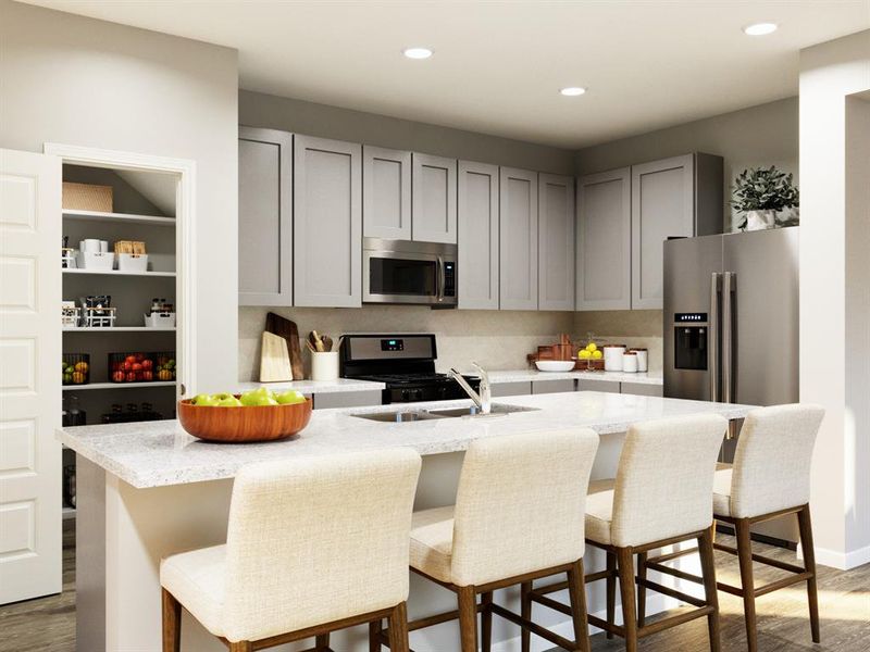 Photos are a representation of the floor plan. Options and interior selections will vary.