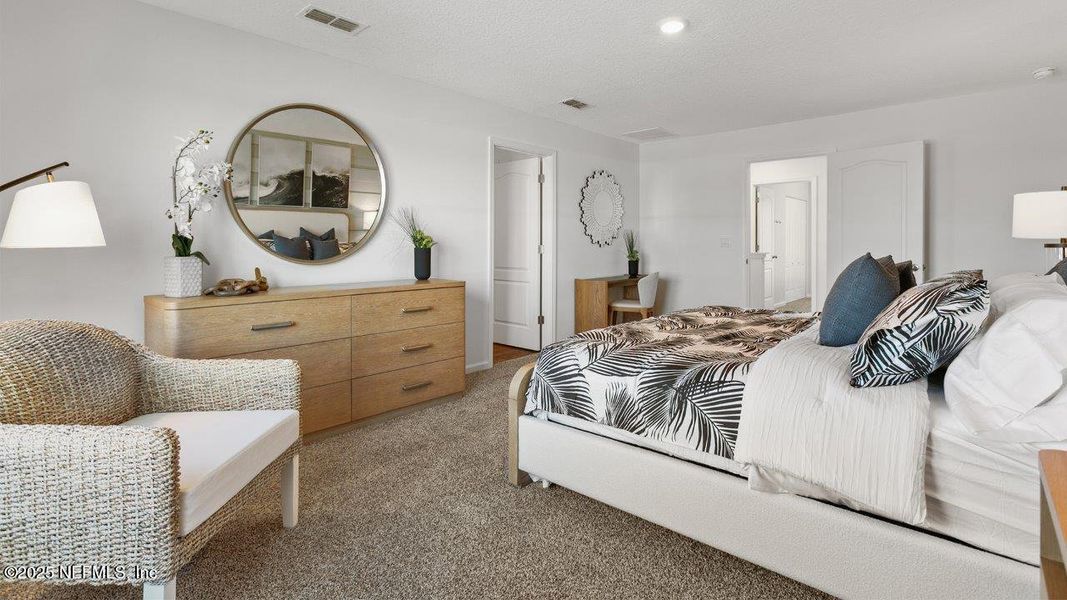 Furnished interior view inside a new home in The Arbors, Jacksonville (Image 7).
