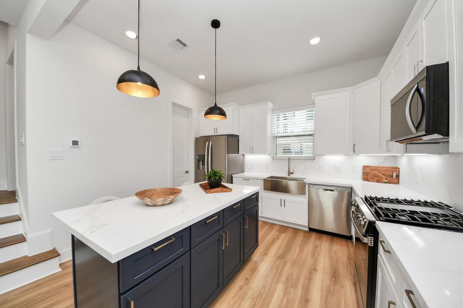 Furnished interior view inside a new home in , Houston (Image 14).