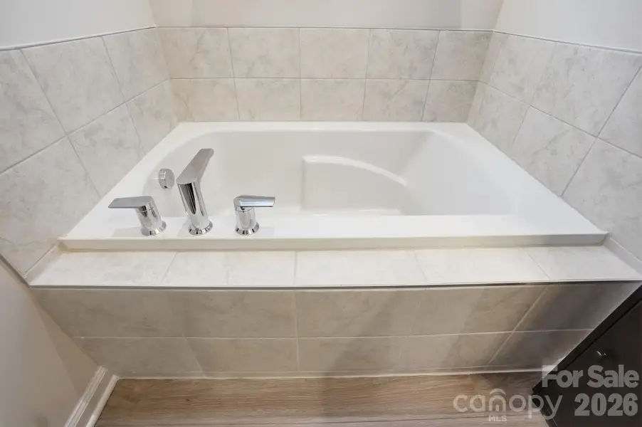 Close-up of interior finishes inside a home in Stone Creek Townhomes, Matthews (Image 18).