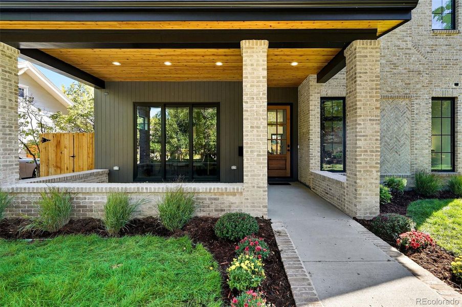 Front exterior of a new home in , Denver, CO, highlighting curb appeal (Image 21).