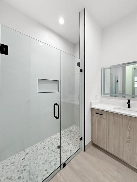 Furnished interior view inside a new home in , Port St. Lucie (Image 6).