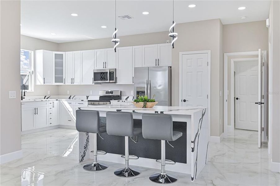 Furnished interior view inside a new home in , Cape Coral (Image 7).