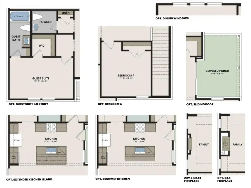 2D floor plan layout of this home in Bradshaw Farms, Mount Juliet, TN (Image 5).