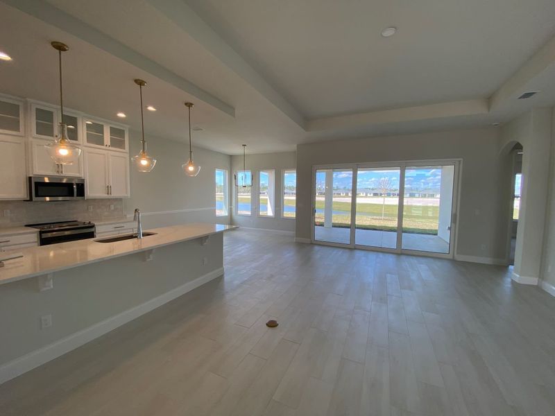 Representative furnished interior of a home built from the Birkdale by Paytas Homes in The Reserve at Victoria, Deland (Image 19).