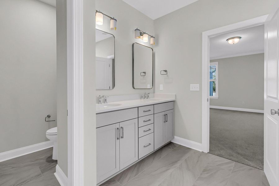 Furnished interior view inside a new home in Cherrywood Estates, Summerville (Image 11).