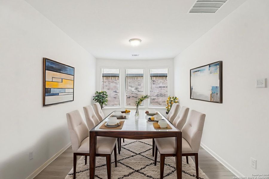 Furnished interior view inside a new home in Arcadia Ridge - Premier Series, San Antonio (Image 6). Furnished interior view inside a new home in Arcadia Ridge - Premier Series, San Antonio (Image 6).