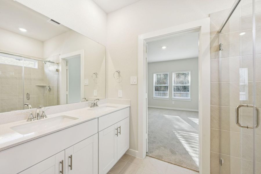 Photo is not of the actual home, but is an inspirational photo of builder’s model home and may depict options, furnishings, and/or decorator features that are not included