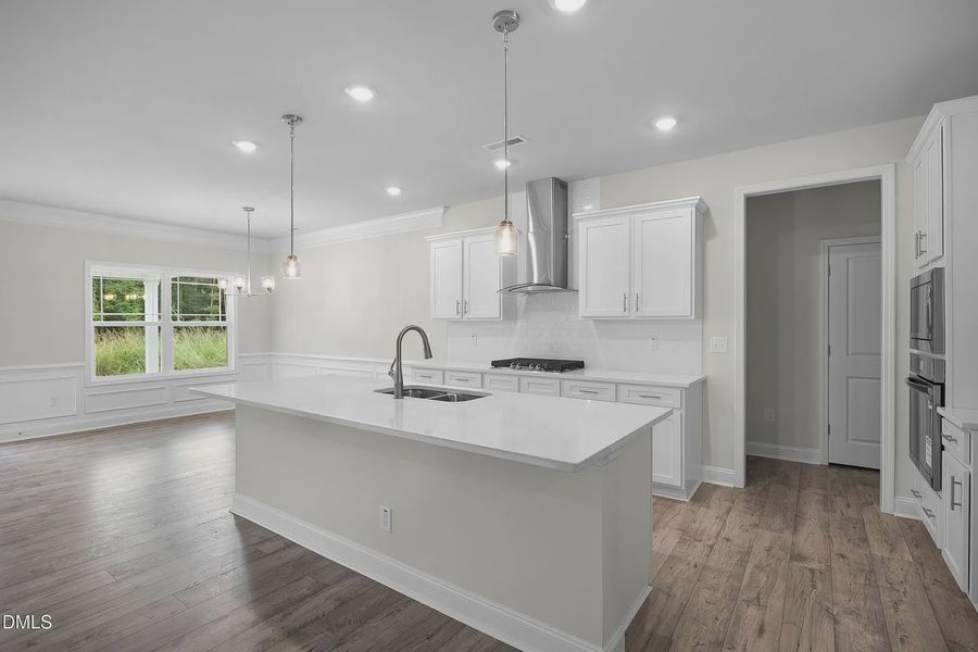 Furnished interior view inside a new home in Charlotte's Ridge, Middlesex (Image 9).