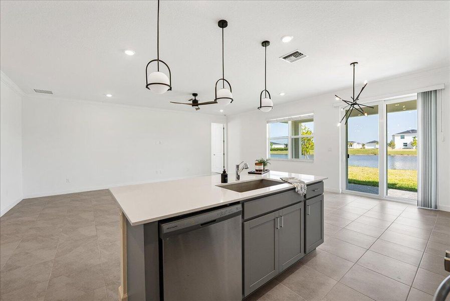 Furnished interior view inside a new home in Seagrove: The Indies, Fort Pierce (Image 5).