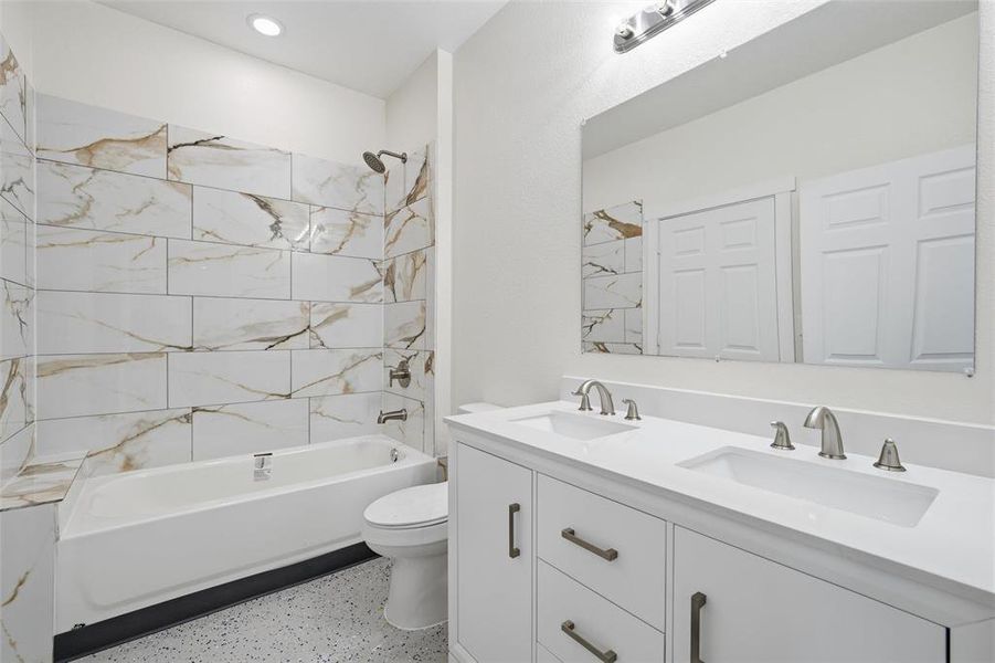 Furnished interior view inside a new home in , Leroy (Image 13).