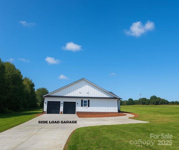 Front exterior of a new home in , Lawndale, NC, highlighting curb appeal (Image 2). Front exterior of a new home in , Lawndale, NC, highlighting curb appeal (Image 2).